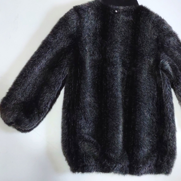 Monterey Fashions Faux Fur Coat Vintage Fur Coat - Picture 15 of 17